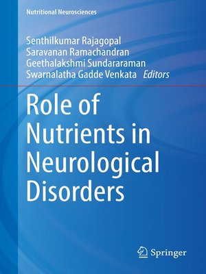 cover image of Role of Nutrients in Neurological Disorders